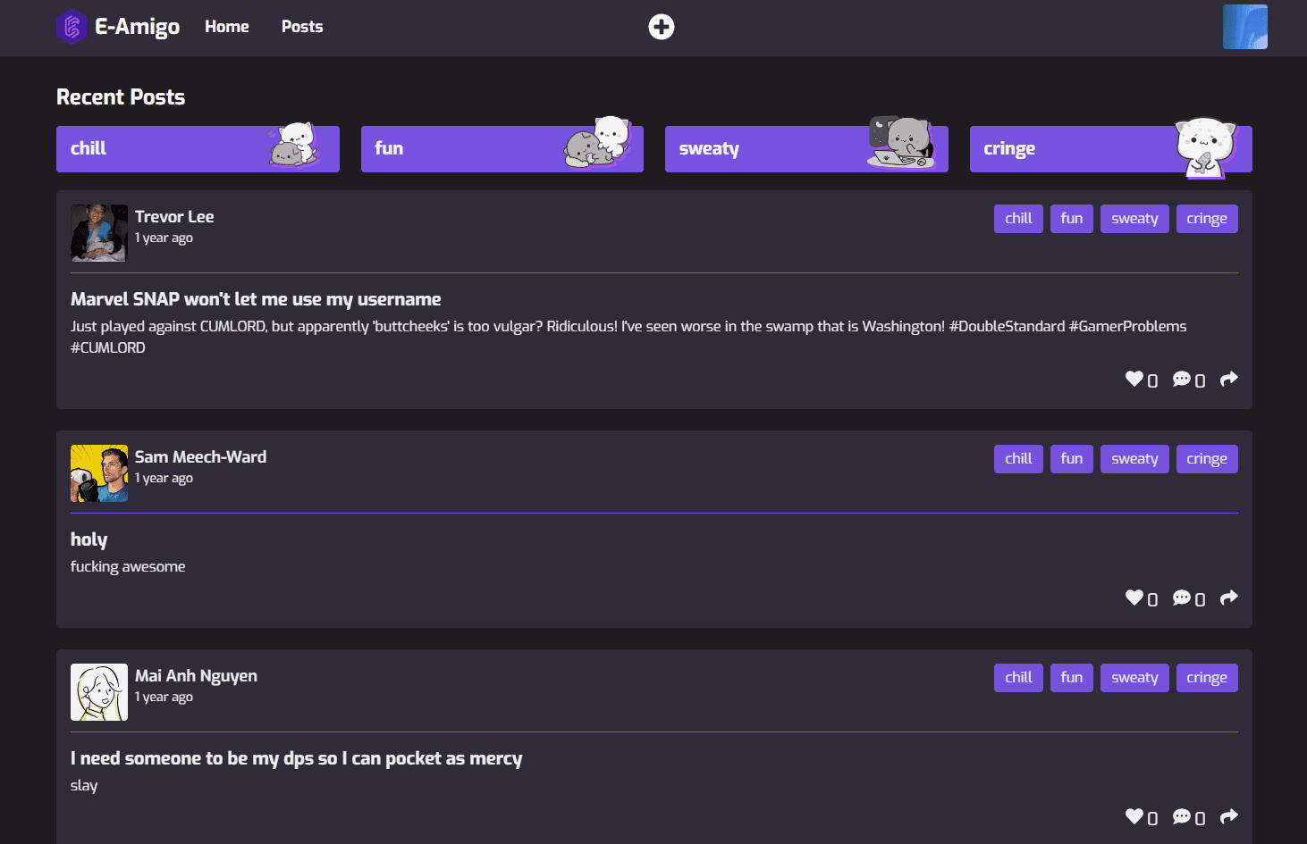 The outcome Image for eamigo.